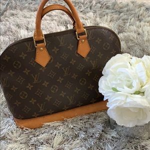 Authentic Louis Vuitton Alma Bag